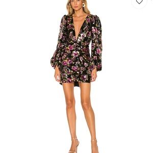 For Love and Lemon AMAZING sequin dress.